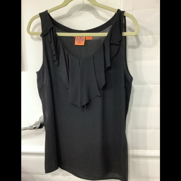 Tory Burch Tops - Tory Burch silk ruffle tank